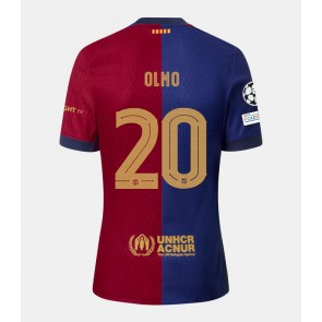 Barcelona Dani Olmo #20 Domaci Dres 2024-25 Kratak Rukavima